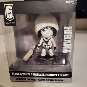 Rainbow 6 Black and White Hibana Collectible Figure